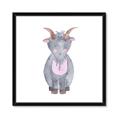 Picture of Farm Goat _GroupedProduct_Square_Mini_ _GroupedProduct_Square_Framed_Matted_
