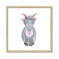 Picture of Farm Goat _GroupedProduct_Square_Mini_ _GroupedProduct_Square_Framed_Matted_