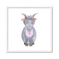 Picture of Farm Goat _GroupedProduct_Square_Mini_ _GroupedProduct_Square_Framed_Matted_