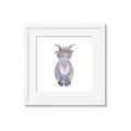 Picture of Farm Goat _GroupedProduct_Square_Mini_ _GroupedProduct_Square_Framed_Matted_