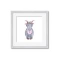 Picture of Farm Goat _GroupedProduct_Square_Mini_ _GroupedProduct_Square_Framed_Matted_