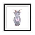 Picture of Farm Goat _GroupedProduct_Square_Mini_ _GroupedProduct_Square_Framed_Matted_
