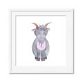 Picture of Farm Goat _GroupedProduct_Square_Mini_ _GroupedProduct_Square_Framed_Matted_