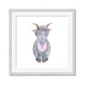 Picture of Farm Goat _GroupedProduct_Square_Mini_ _GroupedProduct_Square_Framed_Matted_