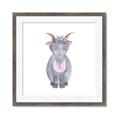 Picture of Farm Goat _GroupedProduct_Square_Mini_ _GroupedProduct_Square_Framed_Matted_