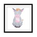 Picture of Farm Cow _GroupedProduct_Square_Mini_ _GroupedProduct_Square_Framed_Matted_