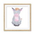 Picture of Farm Cow _GroupedProduct_Square_Mini_ _GroupedProduct_Square_Framed_Matted_