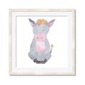 Picture of Farm Cow _GroupedProduct_Square_Mini_ _GroupedProduct_Square_Framed_Matted_