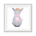 Picture of Farm Cow _GroupedProduct_Square_Mini_ _GroupedProduct_Square_Framed_Matted_