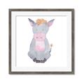 Picture of Farm Cow _GroupedProduct_Square_Mini_ _GroupedProduct_Square_Framed_Matted_