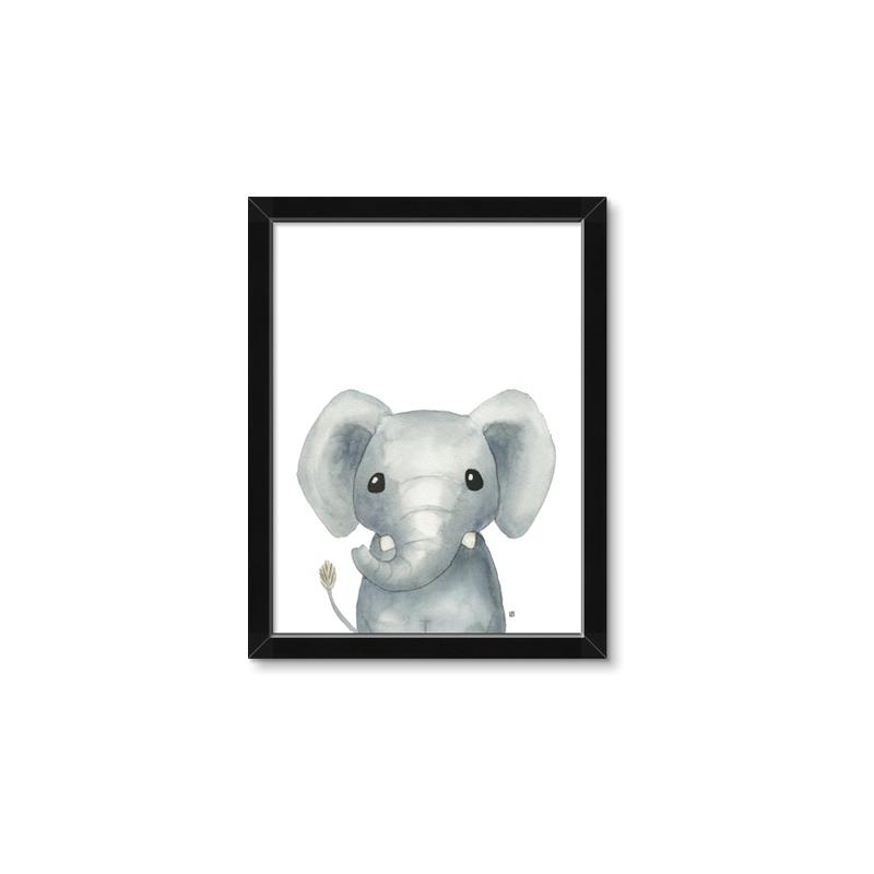 Picture of Sweet Elephant _GroupedProduct_Rectangle_Portrait_Framed_Matted_