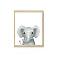 Picture of Sweet Elephant _GroupedProduct_Rectangle_Portrait_Framed_Matted_