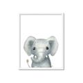Picture of Sweet Elephant _GroupedProduct_Rectangle_Portrait_Framed_Matted_