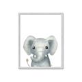 Picture of Sweet Elephant _GroupedProduct_Rectangle_Portrait_Framed_Matted_