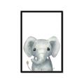 Picture of Sweet Elephant _GroupedProduct_Rectangle_Portrait_Framed_Matted_
