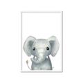 Picture of Sweet Elephant _GroupedProduct_Rectangle_Portrait_Framed_Matted_