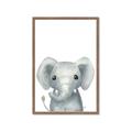 Picture of Sweet Elephant _GroupedProduct_Rectangle_Portrait_Framed_Matted_