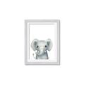 Picture of Sweet Elephant _GroupedProduct_Rectangle_Portrait_Framed_Matted_