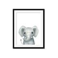 Picture of Sweet Elephant _GroupedProduct_Rectangle_Portrait_Framed_Matted_
