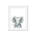 Picture of Sweet Elephant _GroupedProduct_Rectangle_Portrait_Framed_Matted_
