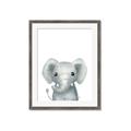 Picture of Sweet Elephant _GroupedProduct_Rectangle_Portrait_Framed_Matted_