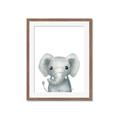 Picture of Sweet Elephant _GroupedProduct_Rectangle_Portrait_Framed_Matted_
