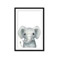 Picture of Sweet Elephant _GroupedProduct_Rectangle_Portrait_Framed_Matted_