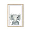 Picture of Sweet Elephant _GroupedProduct_Rectangle_Portrait_Framed_Matted_