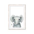 Picture of Sweet Elephant _GroupedProduct_Rectangle_Portrait_Framed_Matted_