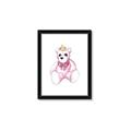 Picture of Pink Teddy _GroupedProduct_Rectangle_Portrait_Mini_ _GroupedProduct_Rectangle_Portrait_Framed_Matted_