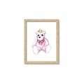 Picture of Pink Teddy _GroupedProduct_Rectangle_Portrait_Mini_ _GroupedProduct_Rectangle_Portrait_Framed_Matted_