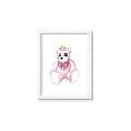Picture of Pink Teddy _GroupedProduct_Rectangle_Portrait_Mini_ _GroupedProduct_Rectangle_Portrait_Framed_Matted_