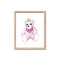 Picture of Pink Teddy _GroupedProduct_Rectangle_Portrait_Mini_ _GroupedProduct_Rectangle_Portrait_Framed_Matted_