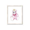 Picture of Pink Teddy _GroupedProduct_Rectangle_Portrait_Mini_ _GroupedProduct_Rectangle_Portrait_Framed_Matted_
