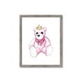 Picture of Pink Teddy _GroupedProduct_Rectangle_Portrait_Mini_ _GroupedProduct_Rectangle_Portrait_Framed_Matted_