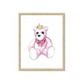 Picture of Pink Teddy _GroupedProduct_Rectangle_Portrait_Mini_ _GroupedProduct_Rectangle_Portrait_Framed_Matted_
