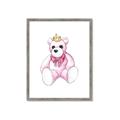 Picture of Pink Teddy _GroupedProduct_Rectangle_Portrait_Mini_ _GroupedProduct_Rectangle_Portrait_Framed_Matted_