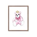 Picture of Pink Teddy _GroupedProduct_Rectangle_Portrait_Mini_ _GroupedProduct_Rectangle_Portrait_Framed_Matted_