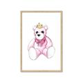 Picture of Pink Teddy _GroupedProduct_Rectangle_Portrait_Mini_ _GroupedProduct_Rectangle_Portrait_Framed_Matted_