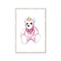 Picture of Pink Teddy _GroupedProduct_Rectangle_Portrait_Mini_ _GroupedProduct_Rectangle_Portrait_Framed_Matted_