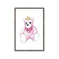 Picture of Pink Teddy _GroupedProduct_Rectangle_Portrait_Mini_ _GroupedProduct_Rectangle_Portrait_Framed_Matted_