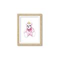 Picture of Pink Teddy _GroupedProduct_Rectangle_Portrait_Mini_ _GroupedProduct_Rectangle_Portrait_Framed_Matted_