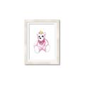 Picture of Pink Teddy _GroupedProduct_Rectangle_Portrait_Mini_ _GroupedProduct_Rectangle_Portrait_Framed_Matted_