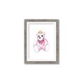 Picture of Pink Teddy _GroupedProduct_Rectangle_Portrait_Mini_ _GroupedProduct_Rectangle_Portrait_Framed_Matted_
