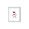 Picture of Pink Teddy _GroupedProduct_Rectangle_Portrait_Mini_ _GroupedProduct_Rectangle_Portrait_Framed_Matted_