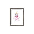 Picture of Pink Teddy _GroupedProduct_Rectangle_Portrait_Mini_ _GroupedProduct_Rectangle_Portrait_Framed_Matted_
