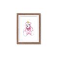 Picture of Pink Teddy _GroupedProduct_Rectangle_Portrait_Mini_ _GroupedProduct_Rectangle_Portrait_Framed_Matted_