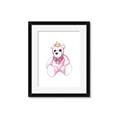 Picture of Pink Teddy _GroupedProduct_Rectangle_Portrait_Mini_ _GroupedProduct_Rectangle_Portrait_Framed_Matted_