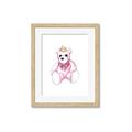 Picture of Pink Teddy _GroupedProduct_Rectangle_Portrait_Mini_ _GroupedProduct_Rectangle_Portrait_Framed_Matted_