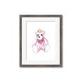Picture of Pink Teddy _GroupedProduct_Rectangle_Portrait_Mini_ _GroupedProduct_Rectangle_Portrait_Framed_Matted_